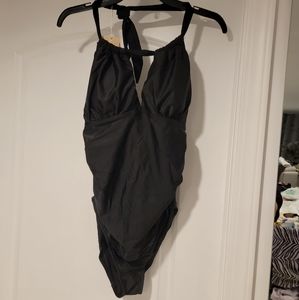 Maternity black swimsuit
